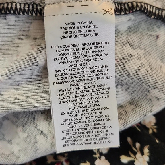 Lauren Ralph Lauren Floral 3/4 Sleeve Top - Picture 14 of 14